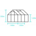 serre de jardin Popular 66 verre horticole