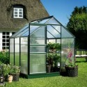 Serre polycarbonate Popular 66 - serre de jardin de 3.80 m²
