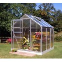 Serre polycarbonate Popular 66 - serre de jardin de 3.80 m²