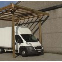 Carport base 3x5 hauteur 4m