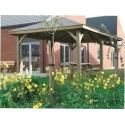 Kiosque de jardin 15,58m²