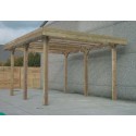 Carport base 6x5 hauteur 4m