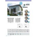 abri de jardin lumineux VERONA 6,89m²