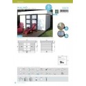 Abri de jardin MALMO 11,38m²