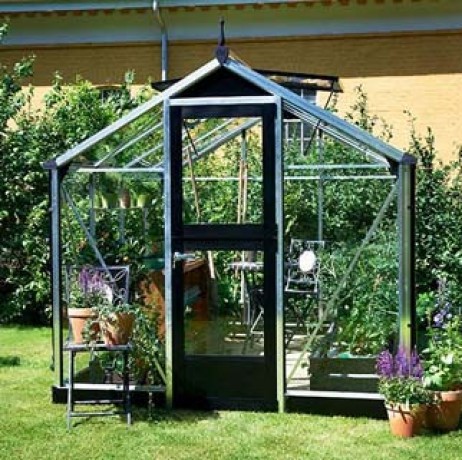 Serre en verre trempé Compact 6,6m²