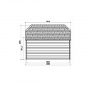abri de jardin LIMERICK 10m²