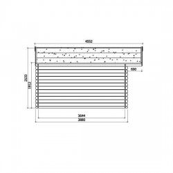 abri de jardinage zurich en bois 17m2