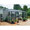 Serre en verre trempé Véranda 4.4 m²