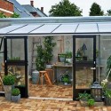 Serre en verre trempé Véranda 4.4 m²