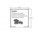dimensions dalle de beton pour abri de jardin linz en bois 13m