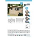 notice de montage pour abri de jardin linz en bois 13m