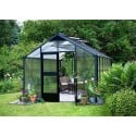 Serre en verre polycarbonate Premium 13m²