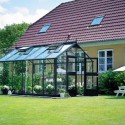 Serre en verre trempé Premium 13 m²