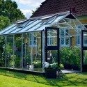 Serre en verre trempé Premium 13 m²