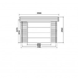 Garage Moderne 17,07 m² - 3580X5380