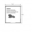 GARAGE Traditionnel 17,07 m² avec double porte