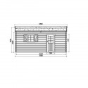 GARAGE Traditionnel 17,07 m² avec double porte