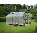 Serre en verre polycarbonate Gardener 16.2 m²