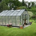 Serre en verre polycarbonate Gardener 18.8 m²