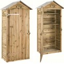 Grande armoire de rangement en pin