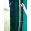Bâche Camion Dickson 640 microns sur mesure avec ourlets verte