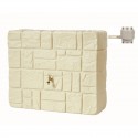 Kit Brick murale 300 L sable