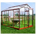 Serre en verre trempé Royal 26 de 10.39 m²