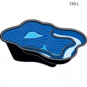 Bassin préformé Iris 150/240 L