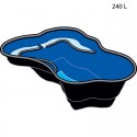 Bassin préformé Iris 150/240 L