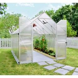 Serre de jardin en polycarbonate Essence 8,8 m²