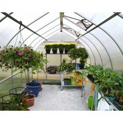 Serre de jardin en polycarbonate Bella 8,8 m²