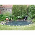Bassin installé avec bâche Aqualiner