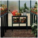 Doubles étagères pour serre de jardin