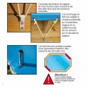 Bâche de sécurité Ø 430 cm