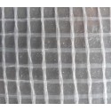 Bâche de serre 220 microns armée transparente sur mesure avec ourlets