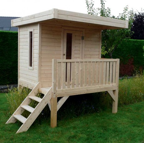 Maison en bois enfants sur pilotis - Léa