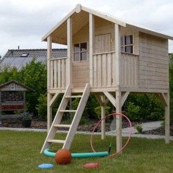 Maison en bois enfants sur pilotis - Noah