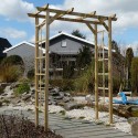 Pergola rose droit - 2,15 m