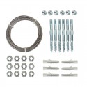 Kit treillis métallique pour plantes grimpantes