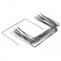 Lot de 20 agrafes H 20 x 25 cm / Ø 4 mm