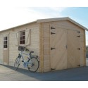 GARAGE Traditionnel 17,07 m² avec double porte