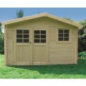 abri de jardin chimay en bois 9m