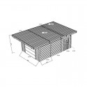 Carport 5064 x 7064 mm garage