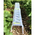Mini serre tunnel de forçage modul'o 30 - Kit avec 3 tunnels de forçage + 2 embouts + 10 piquets
