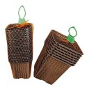 Petits pots horticoles carrés pour semis