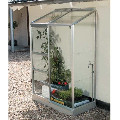 Serre Adossée Polycarbonate Verre Trempé 6+3 mm 4.70m² - Atout loisir