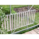Table rabattable laquée pour serre de jardin