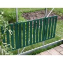 Table rabattable laquée pour serre de jardin
