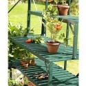 Surtable pour table en métal pour serre