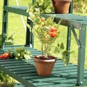 Surtable pour table en métal pour serre